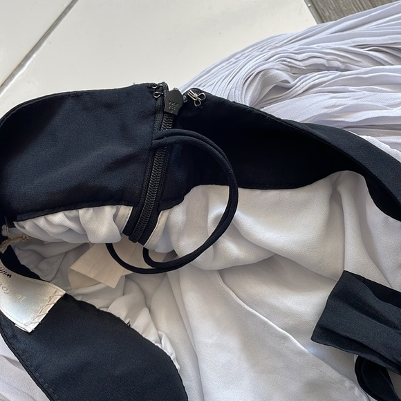 Aritzia le fou Wilfred Couvin Dress in Sea Salt/Black (light grey) Size XS - Picture 5 of 7